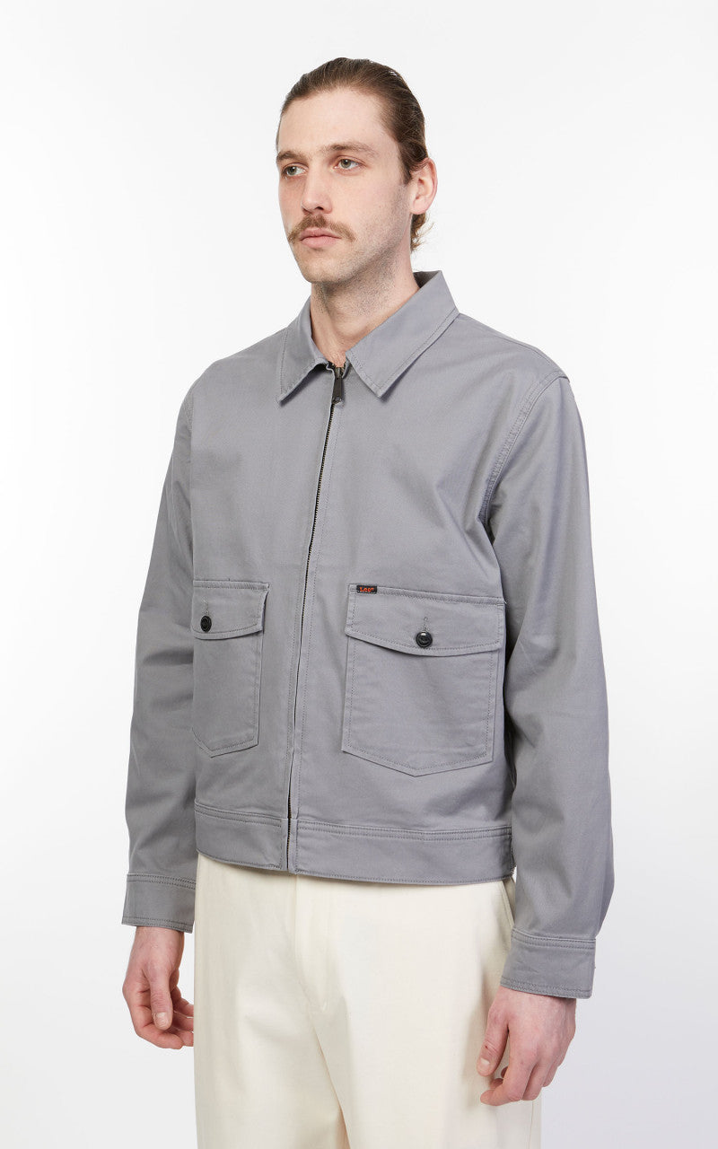 Lee CHETOPA Gem - work twill chetopa Lee LONG 42 ジャケット グレー ジャケット・アウター