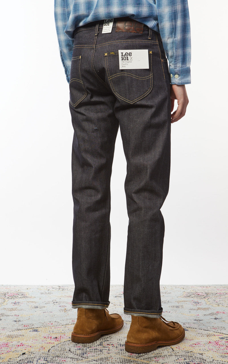 Lee 101 101 Z Jeans Dry Indigo Selvage 13.75oz