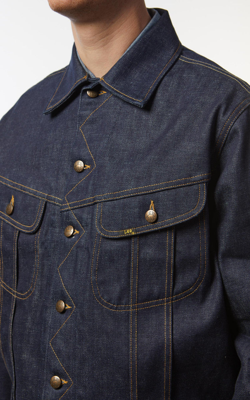 Lee 101 50s Rider Jacket Dry Indigo 13oz