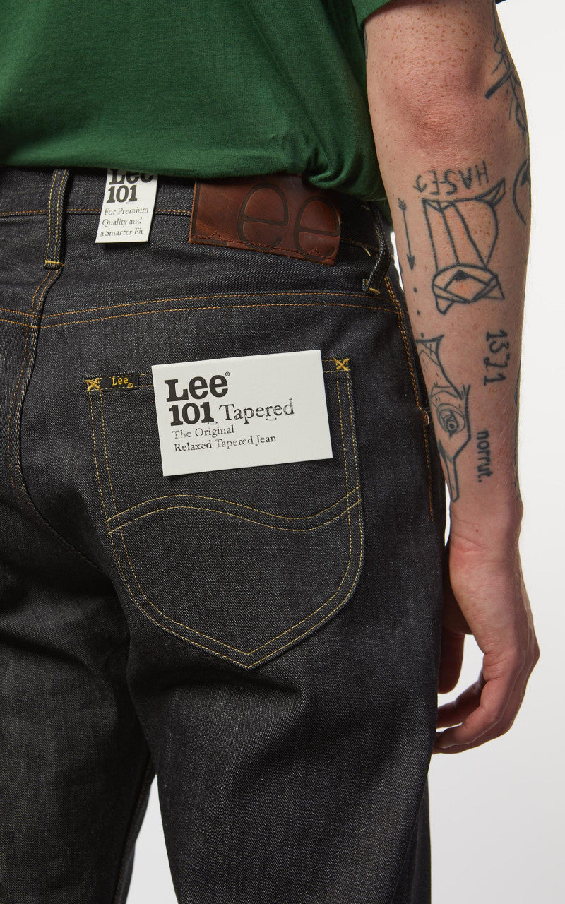 Lee 101 101 T Jeans Dry Rigid Indigo Selvedge 13.75oz