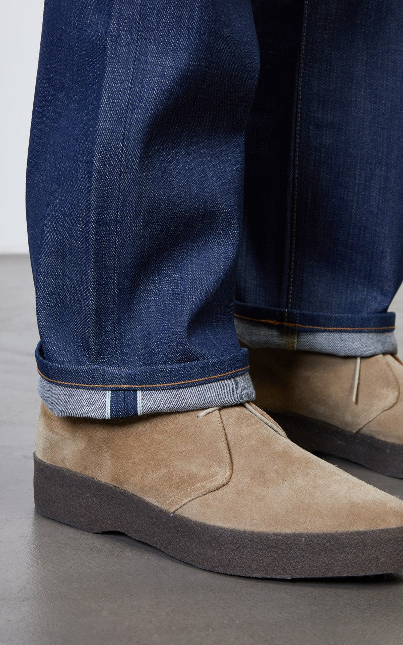 Lee 101 50s Rider Jeans Dry Selvage Natural Indigo 13oz