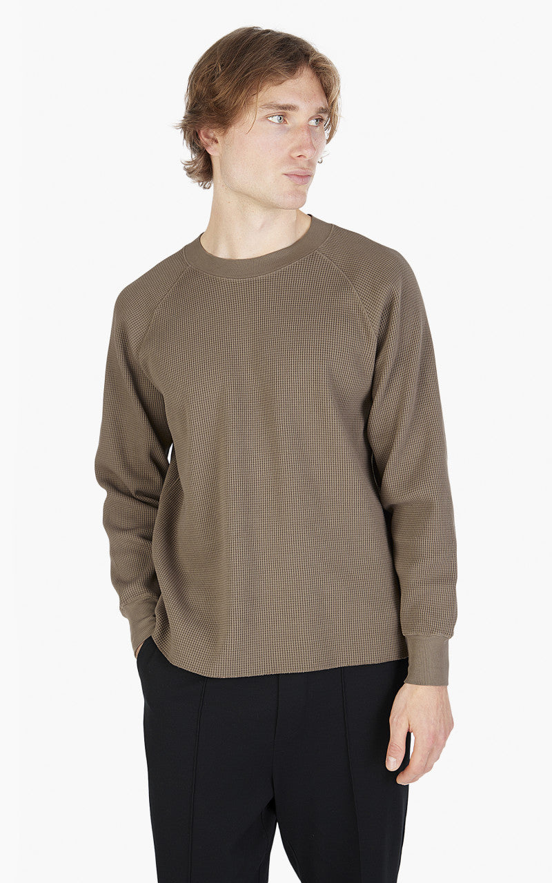Lady White Co. Raglan Thermal Taupe