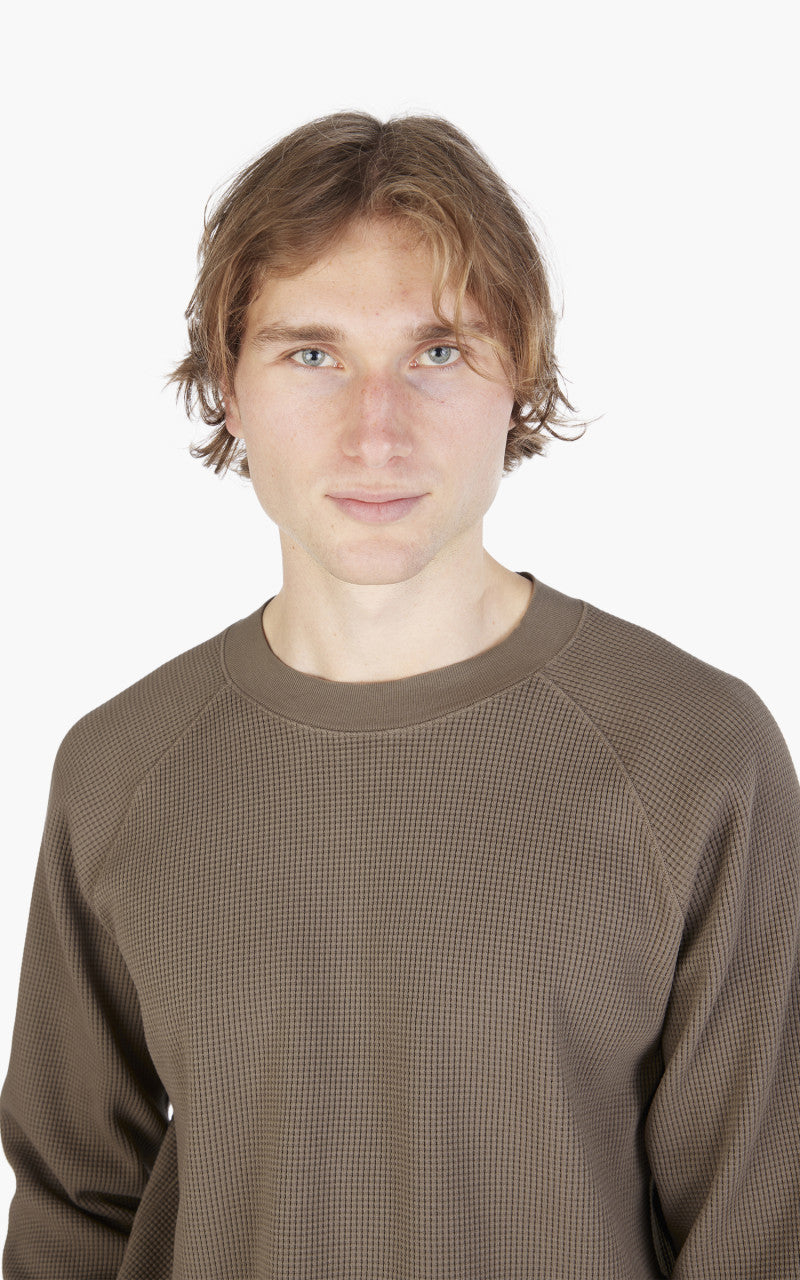 Lady White Co. Raglan Thermal Taupe