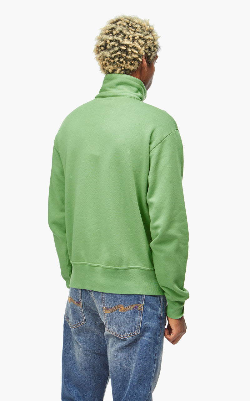 Lady White Co. Quarter Zip Sweatshirt Faded Green