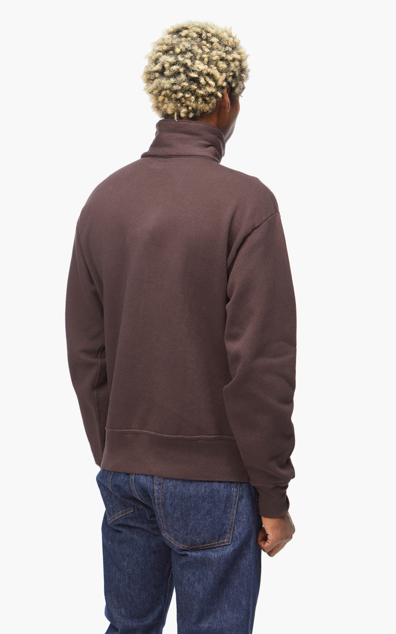 Lady White Co. Quarter Zip Sweatshirt Raisin