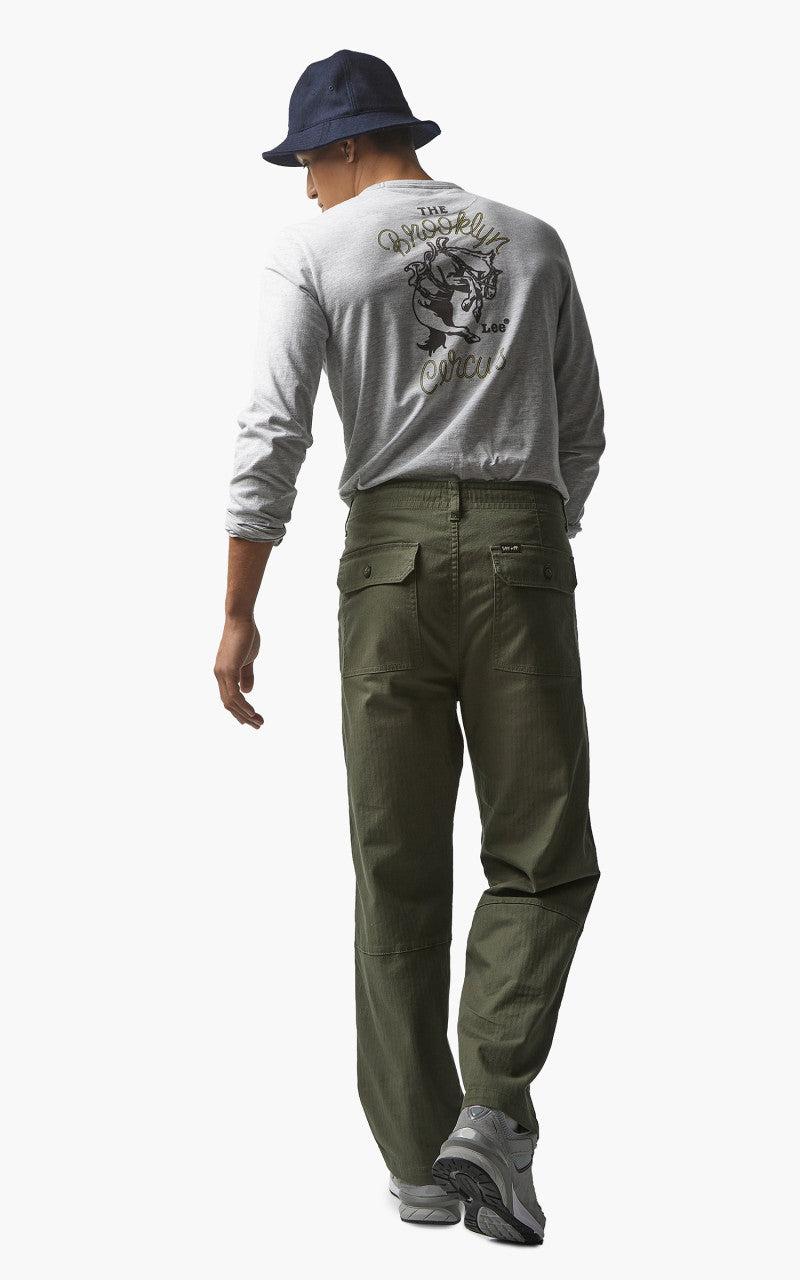 Lee x The Brooklyn Circus Drawstring Pant Muted Olive