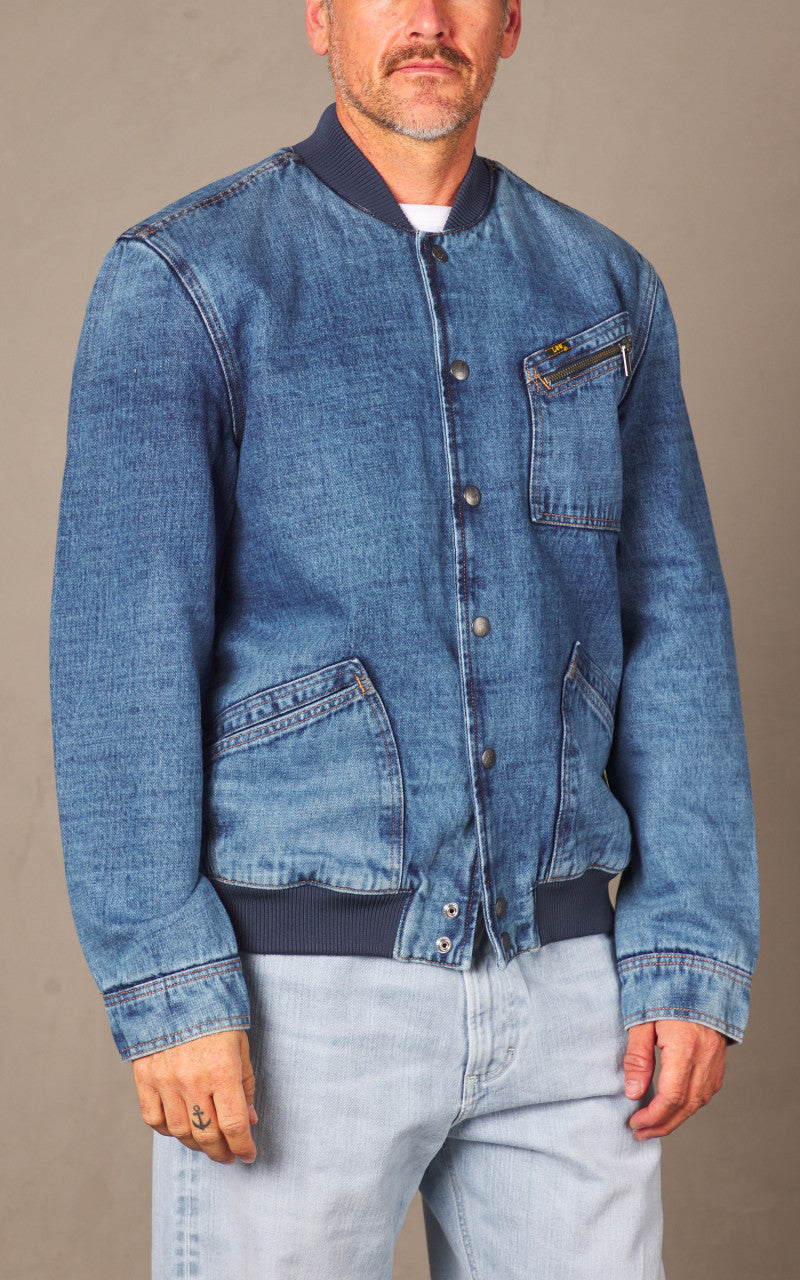 Lee 101 70s Lined Loco Jacket Selvedge Heated Summer