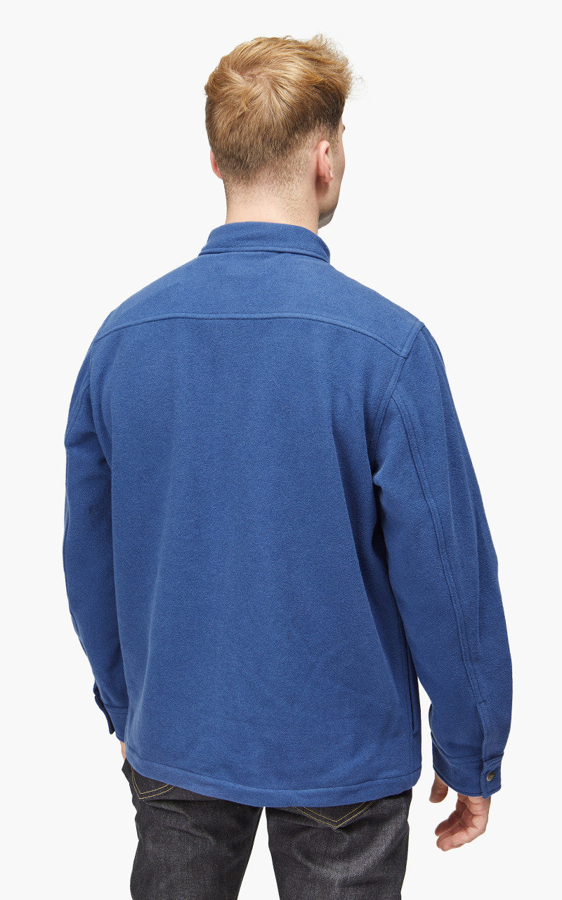 Lee 101 Wool Overshirt Lake Blue