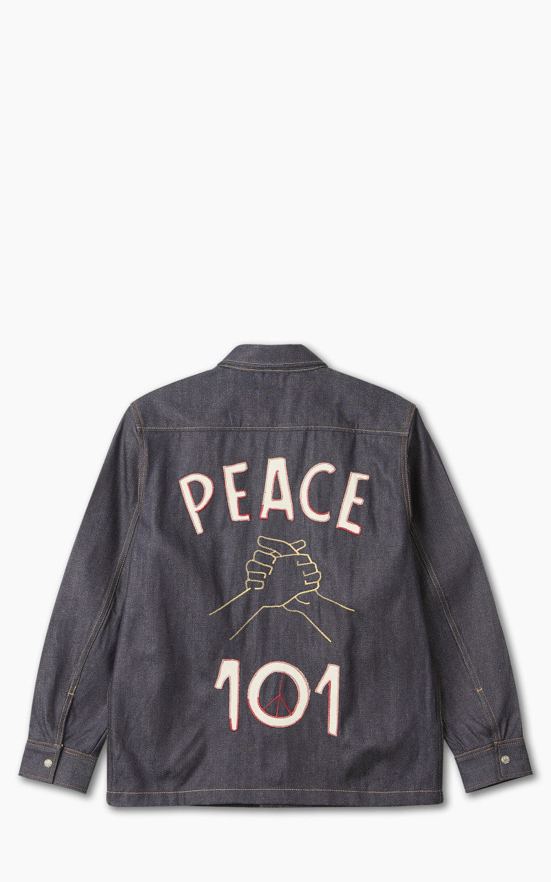 Lee 101 101 Denim Overshirt Dry Indigo