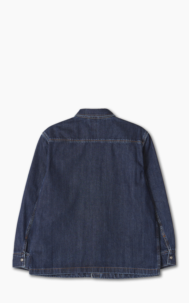 Lee 101 101 Overshirt Selvedge Mid Indigo