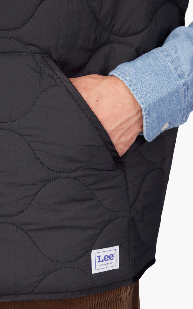 Lee Vest Washed Black