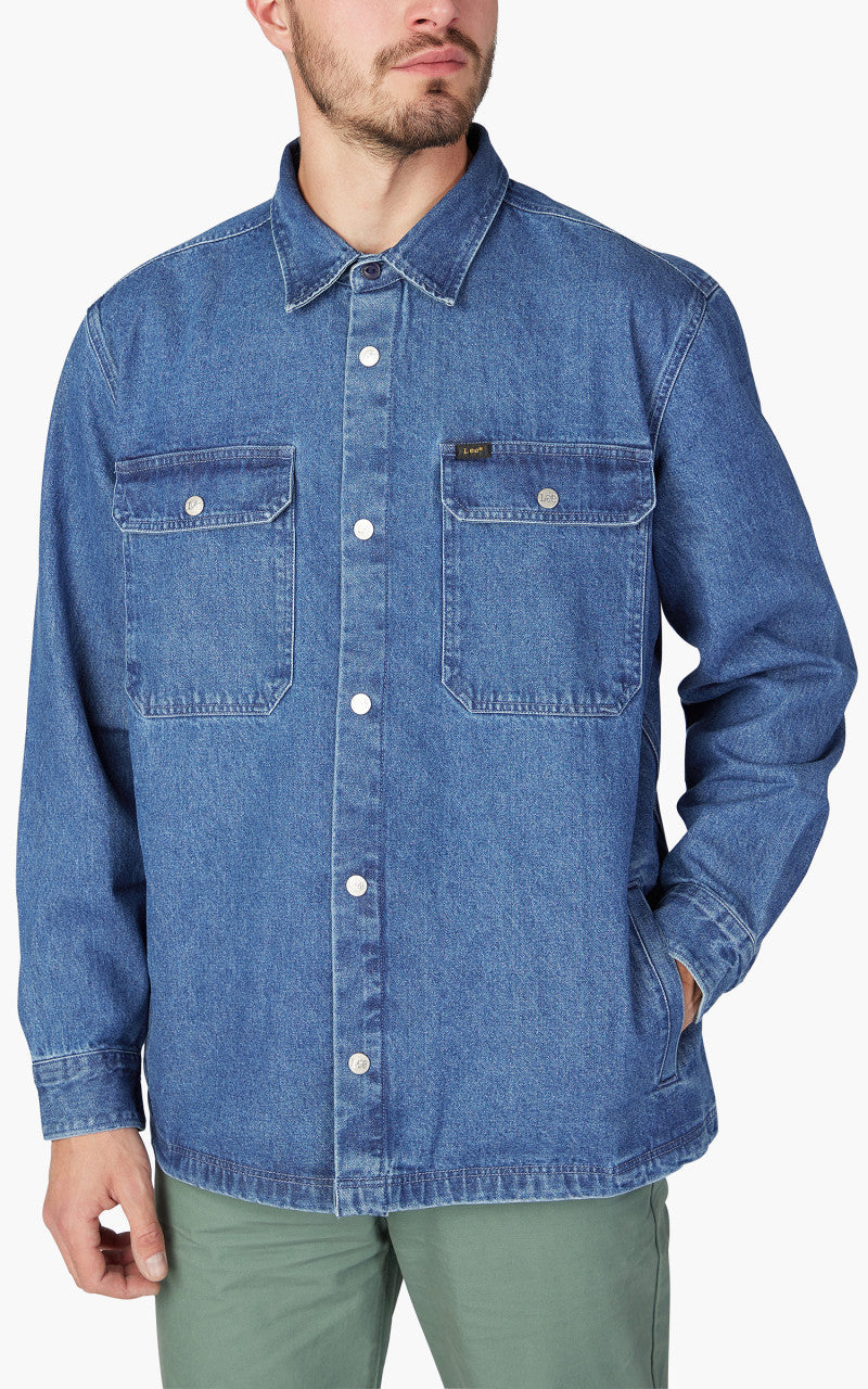 Lee Workwear Overshirt Deep Waters