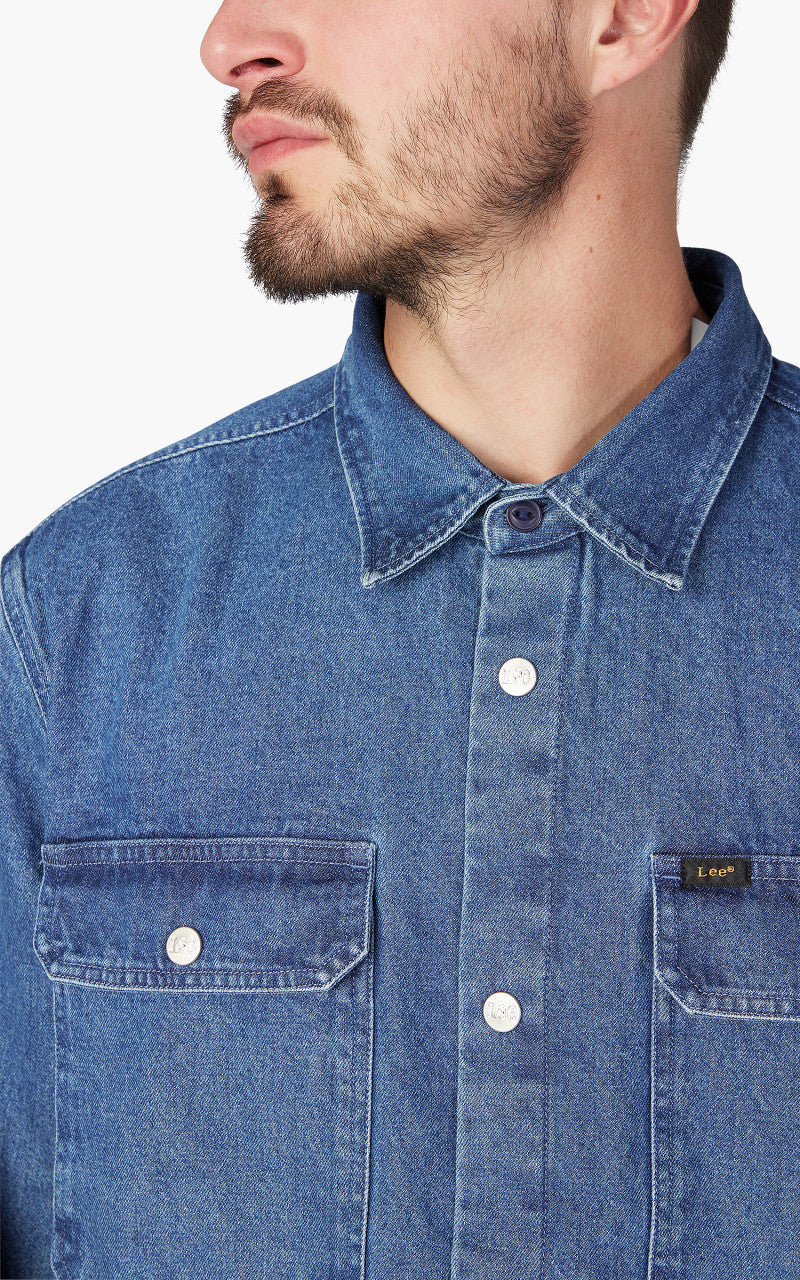 Lee Workwear Overshirt Deep Waters