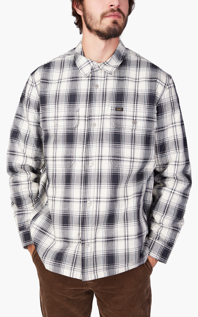 Lee Workwear Overshirt Ecru