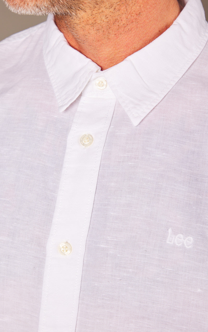 Lee Patch Shirt Bright White