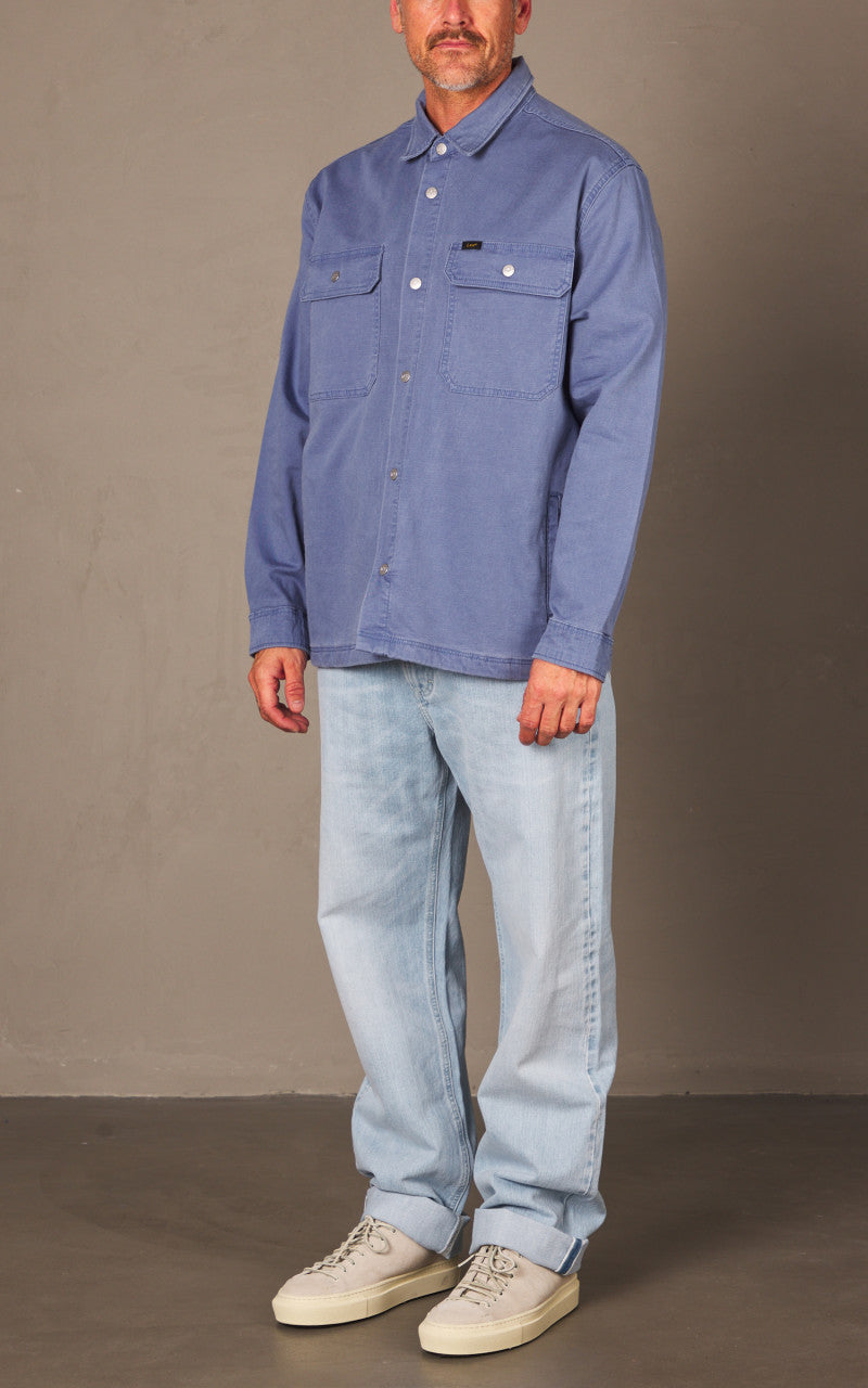 Lee Workwear Overshirt Surf Blue