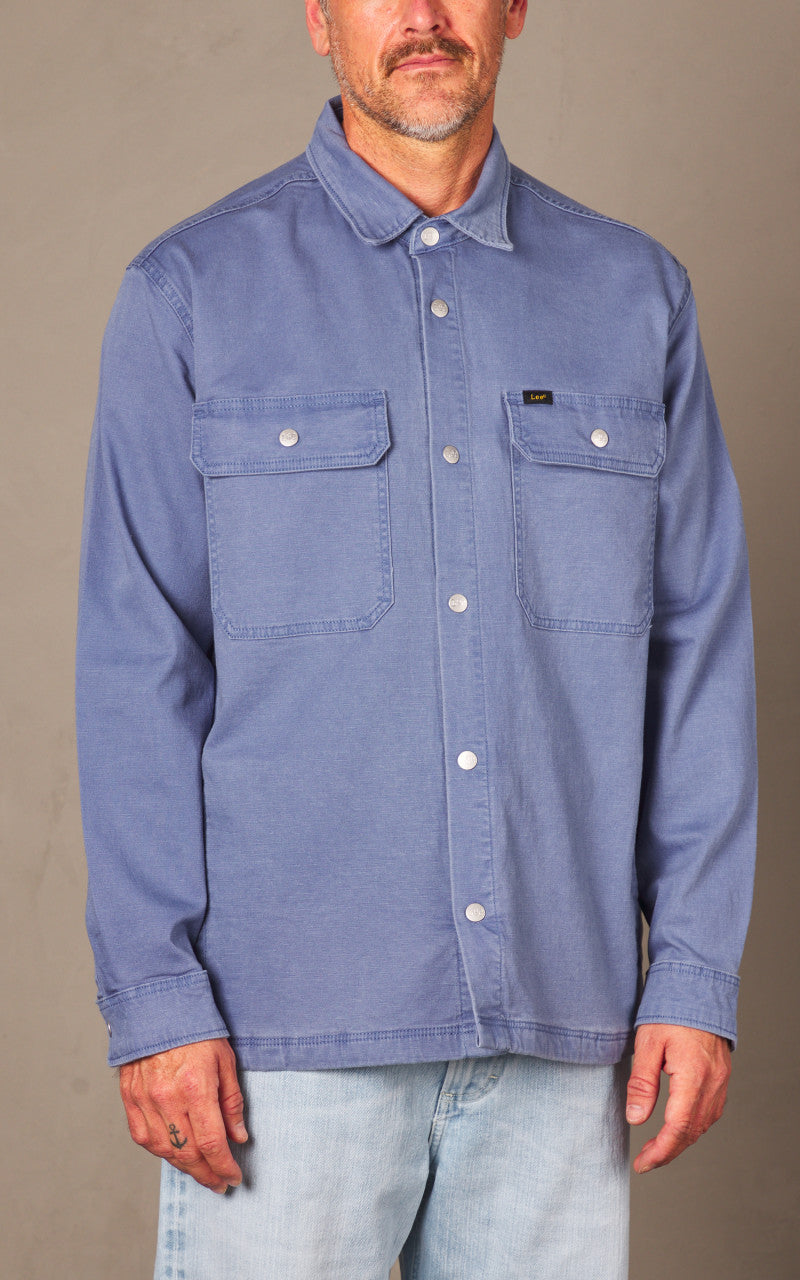 Lee Workwear Overshirt Surf Blue
