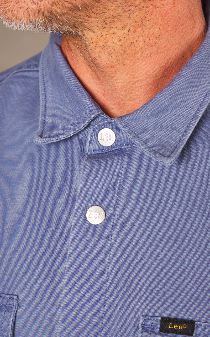 Lee Workwear Overshirt Surf Blue