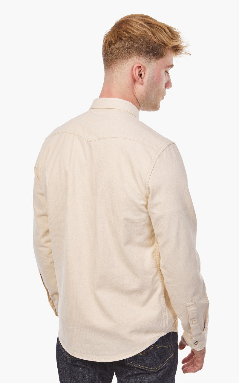 Lee Regular Western Shirt Ecru