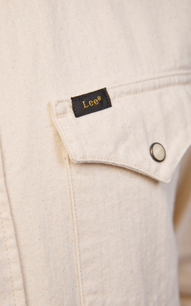 Lee Regular Western Shirt Ecru