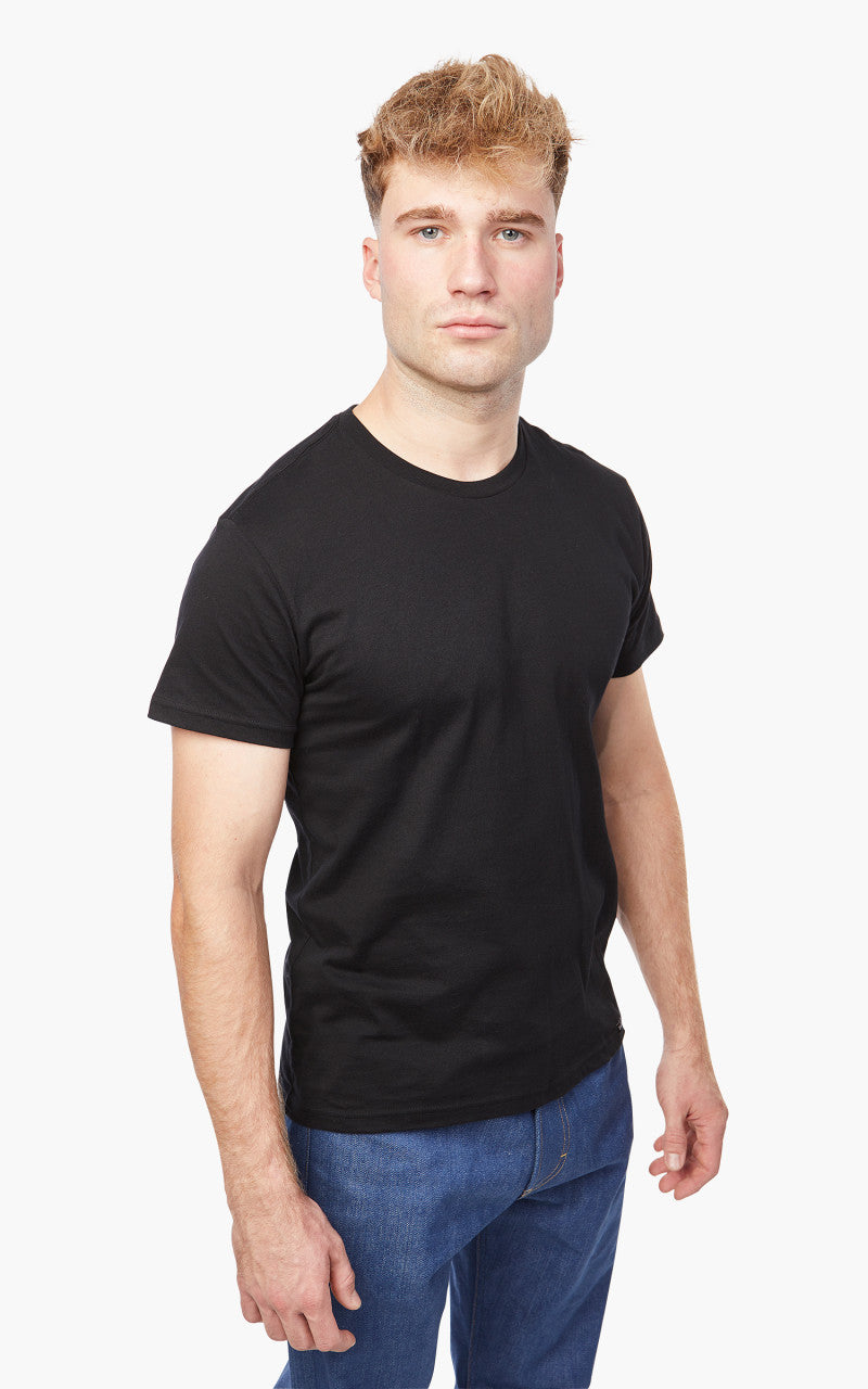 Lee Twin Pack Crew Tee Black & Black