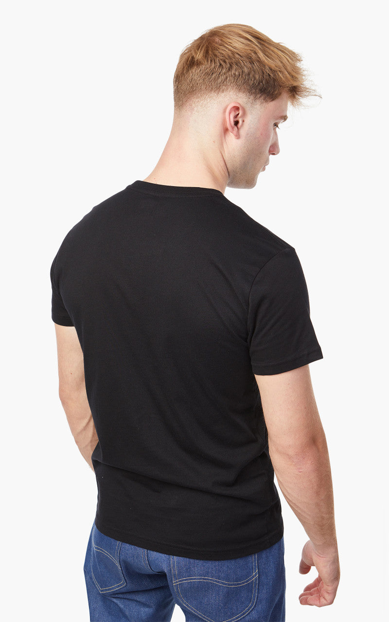 Lee Twin Pack Crew Tee Black & Black