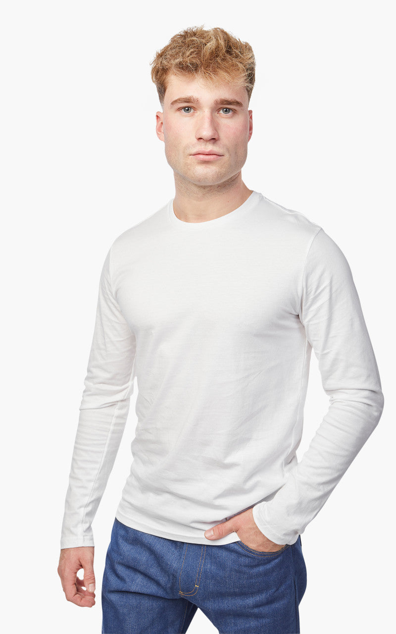 Lee Twin Pack Crew Long Sleeve Black & White