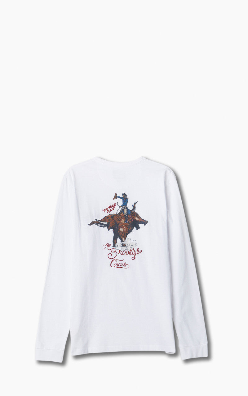 Lee x The Brooklyn Circus LS Jersey Tee White