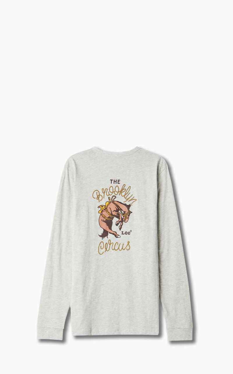Lee x The Brooklyn Circus LS Jersey Tee Grey Mele