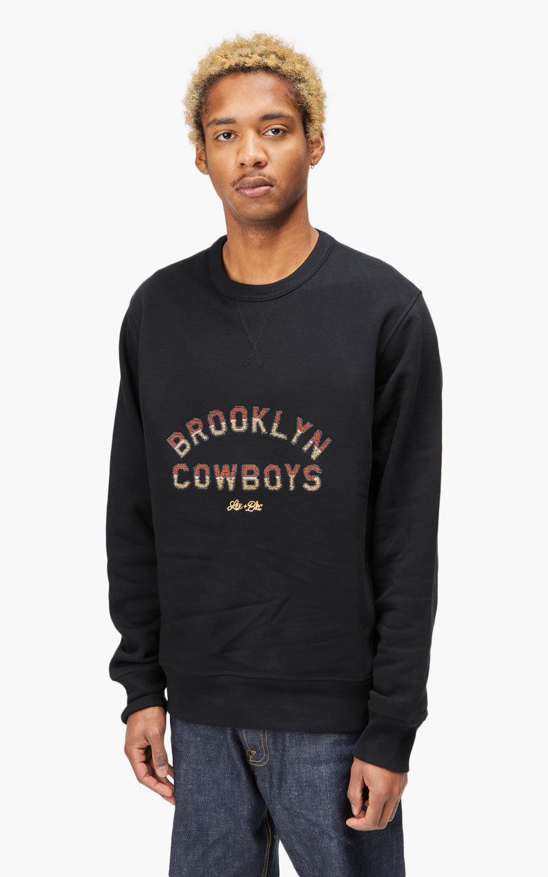 Lee x The Brooklyn Circus LS Fleece Crew Black