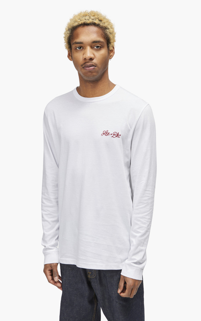 Lee x The Brooklyn Circus LS Jersey Tee White