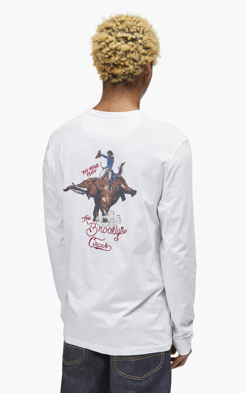 Lee x The Brooklyn Circus LS Jersey Tee White