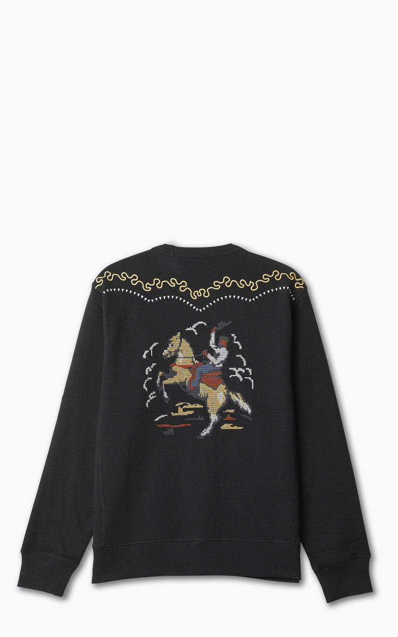 Lee x The Brooklyn Circus LS Fleece Crew Black