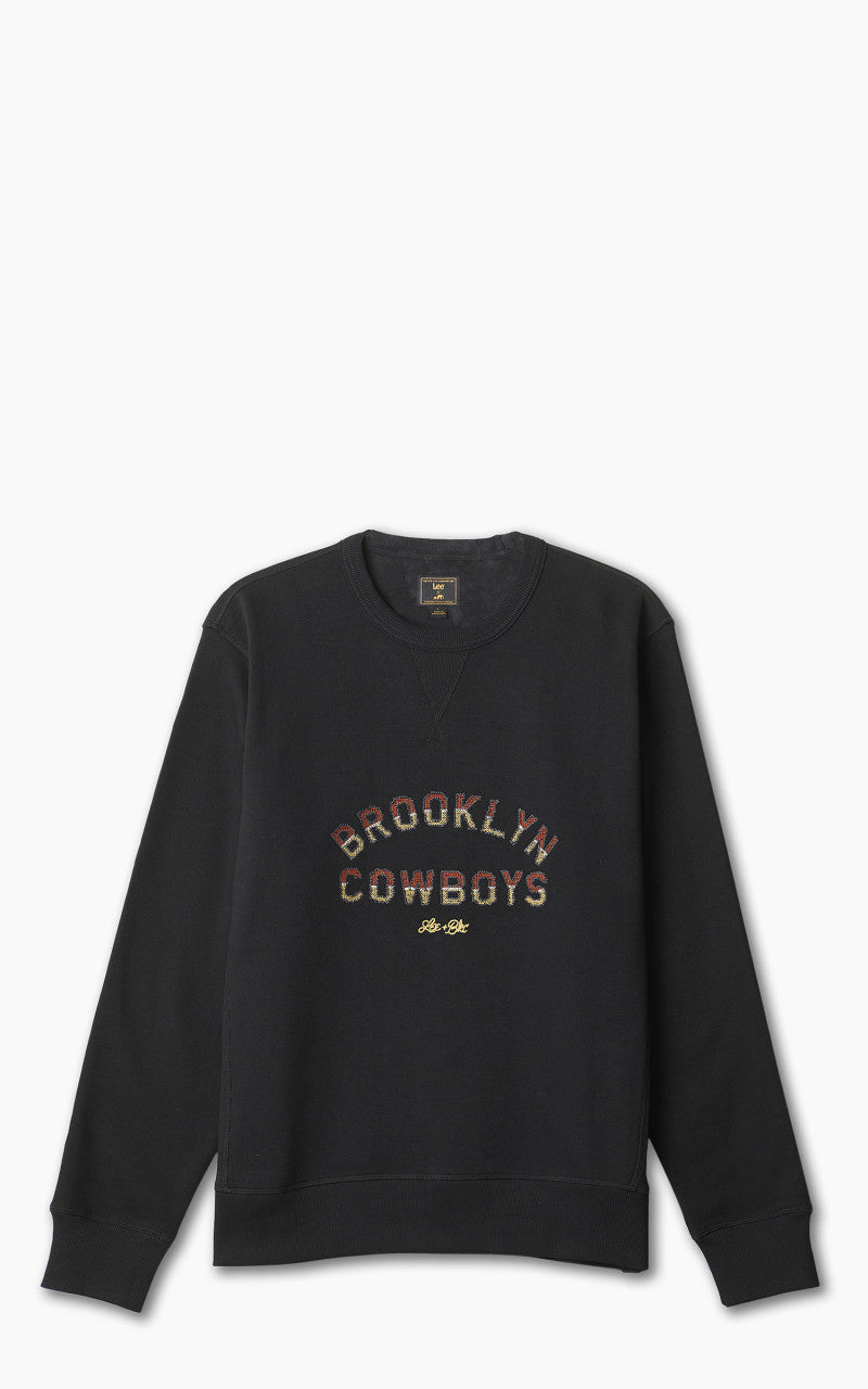 Lee x The Brooklyn Circus LS Fleece Crew Black