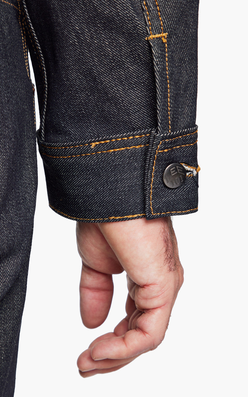 Lee 101 101 Rider Jacket Dry Indigo 15oz