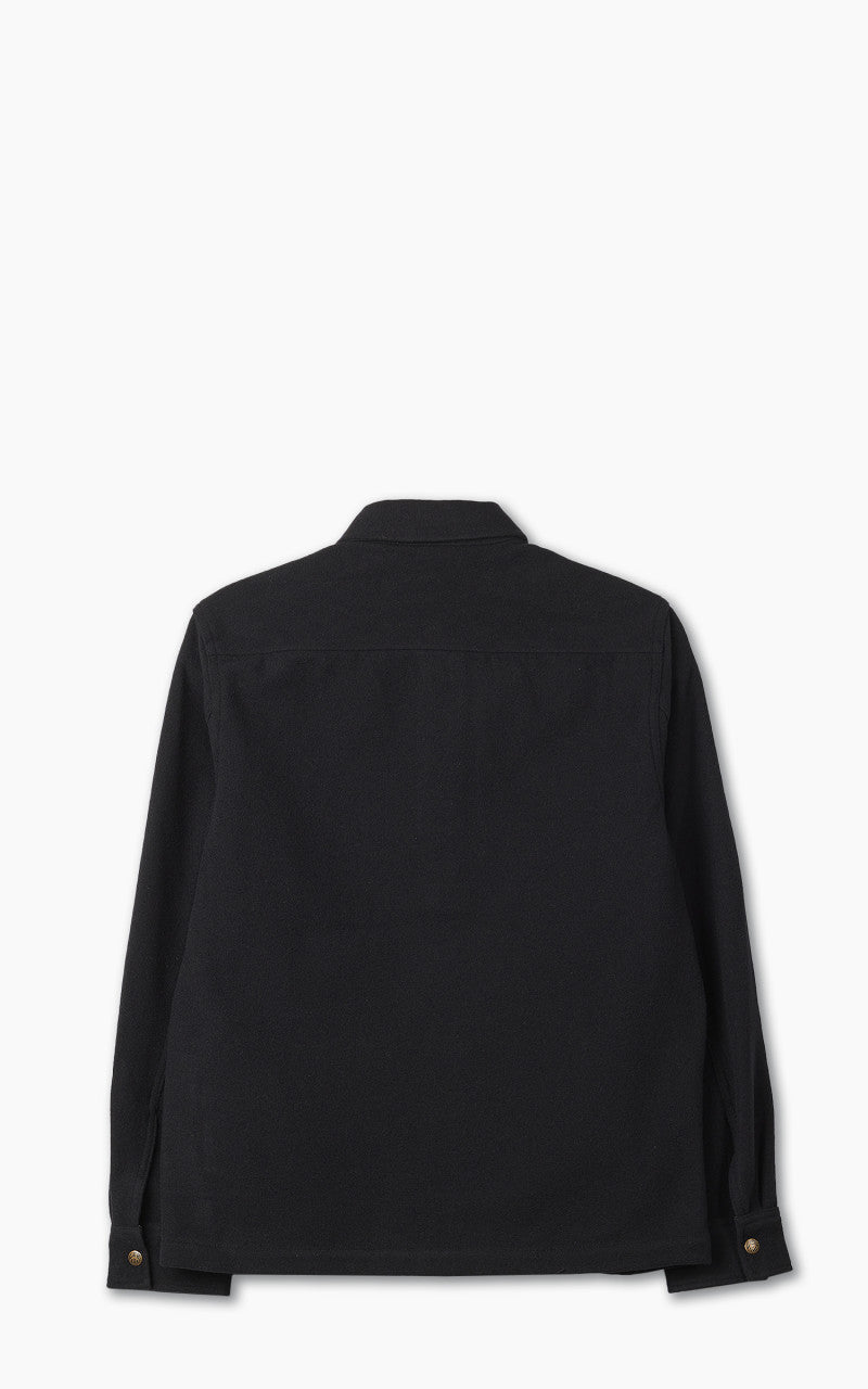 Lee 101 Wool Overshirt Washed Black