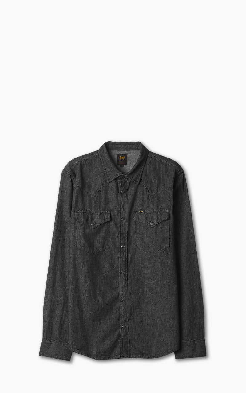 Lee Regular Western Shirt Washed Black