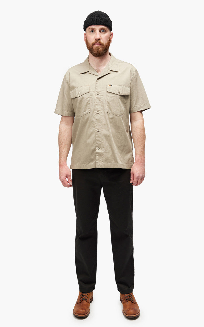 Lee Short Sleeve Chetopa Shirt Mushroom
