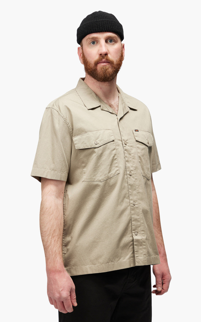 Lee Short Sleeve Chetopa Shirt Mushroom
