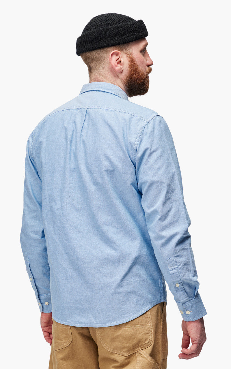 Lee Button Down Shirt Prep Blue