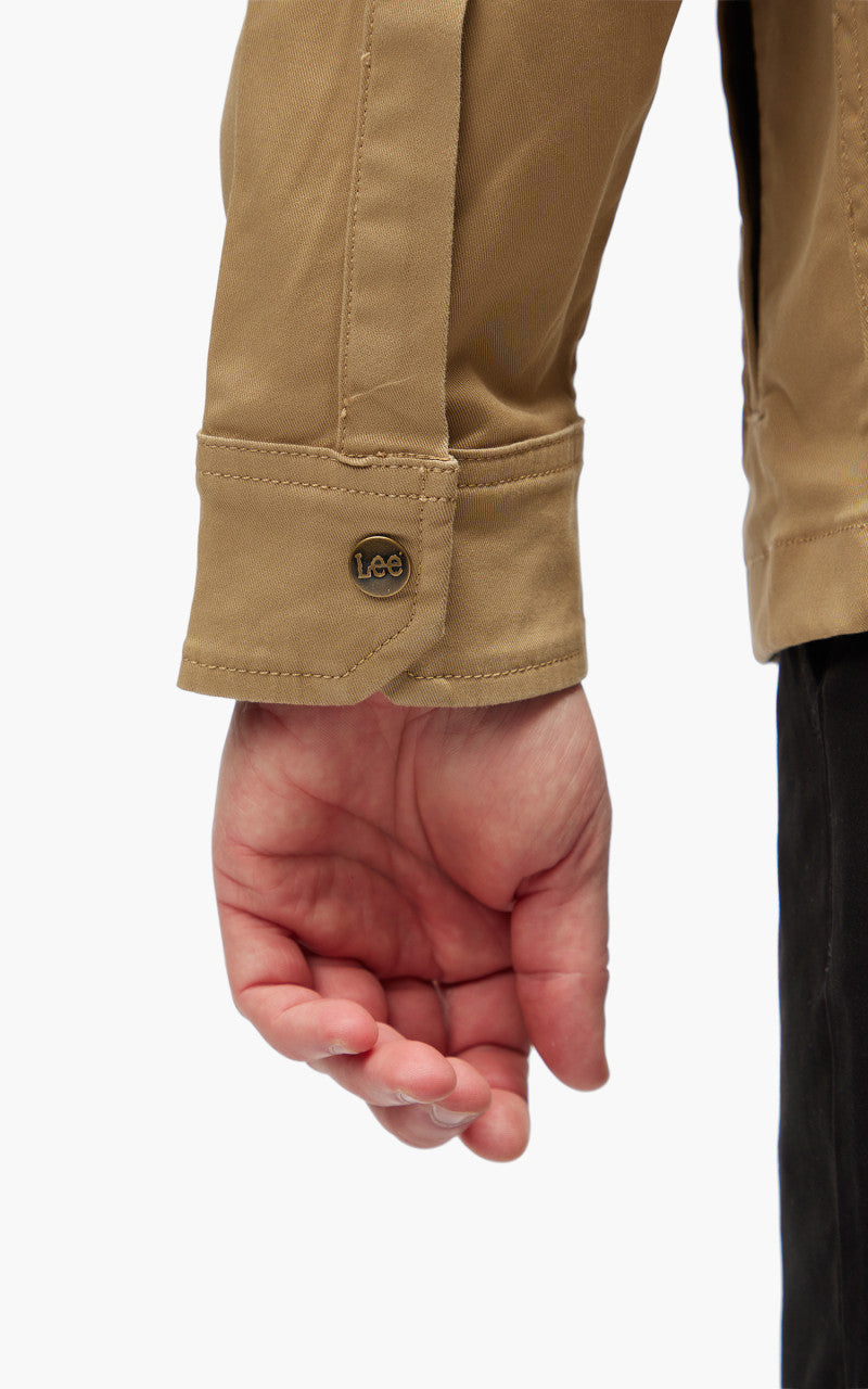 Lee Relaxed Chetopa Overshirt Clay
