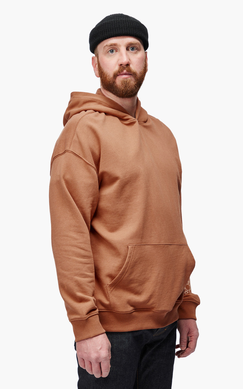 Lee Loose Print Hoodie Cider