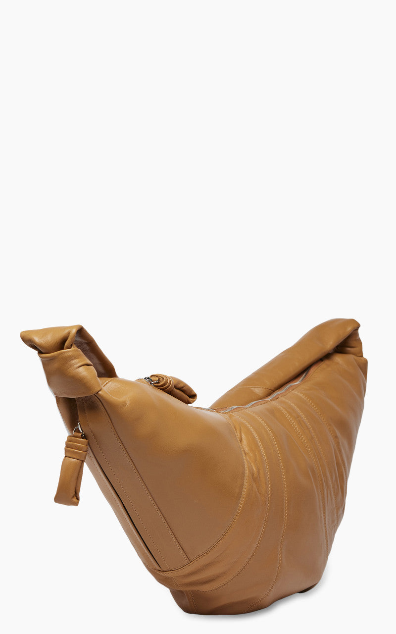 Lemaire Large Croissant Bag Nappa Leather Sugar Brown