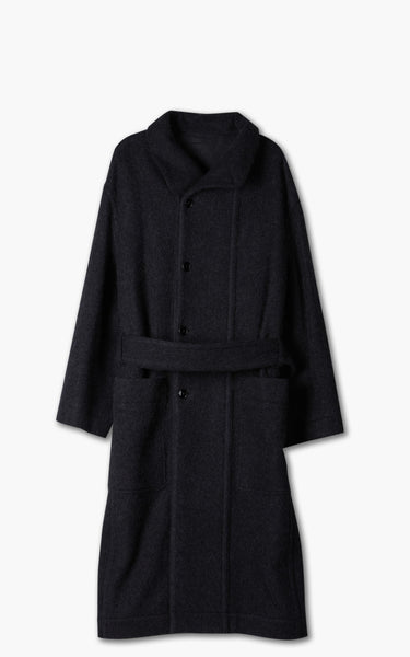 LEMAIRE WADDED BATHROBE COAT ルメール コート46 Lemaire Wadded bathrobe coat - vulcan blue | Garmentory