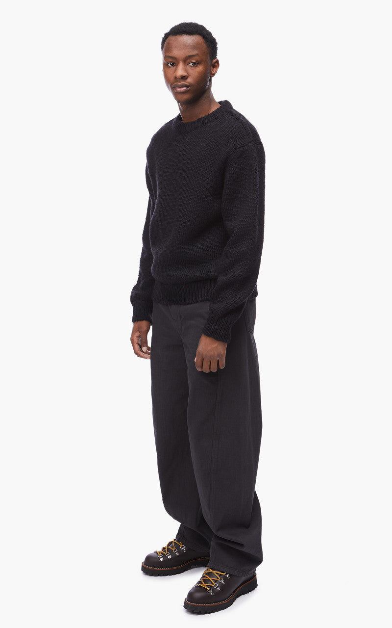 Lemaire Chunky Sweater Black