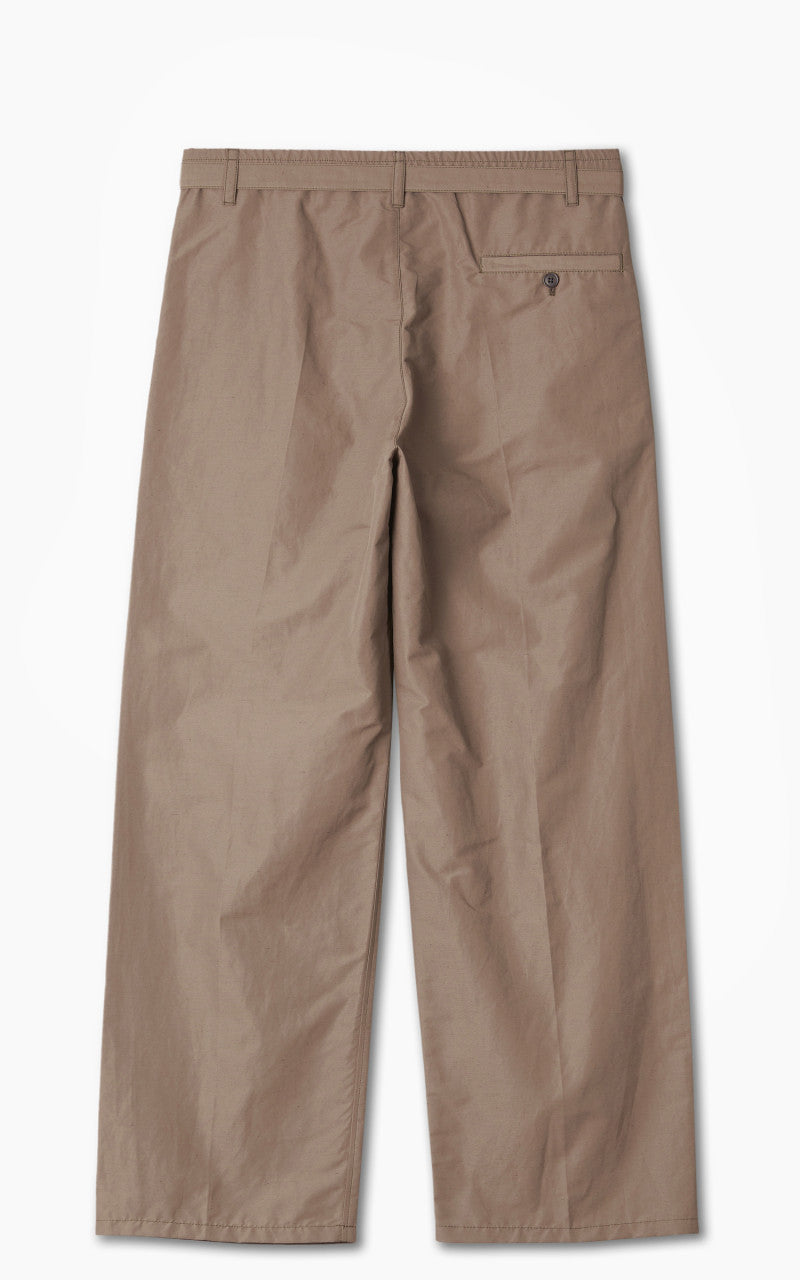 Lemaire Belted Easy Pants Cub Brown