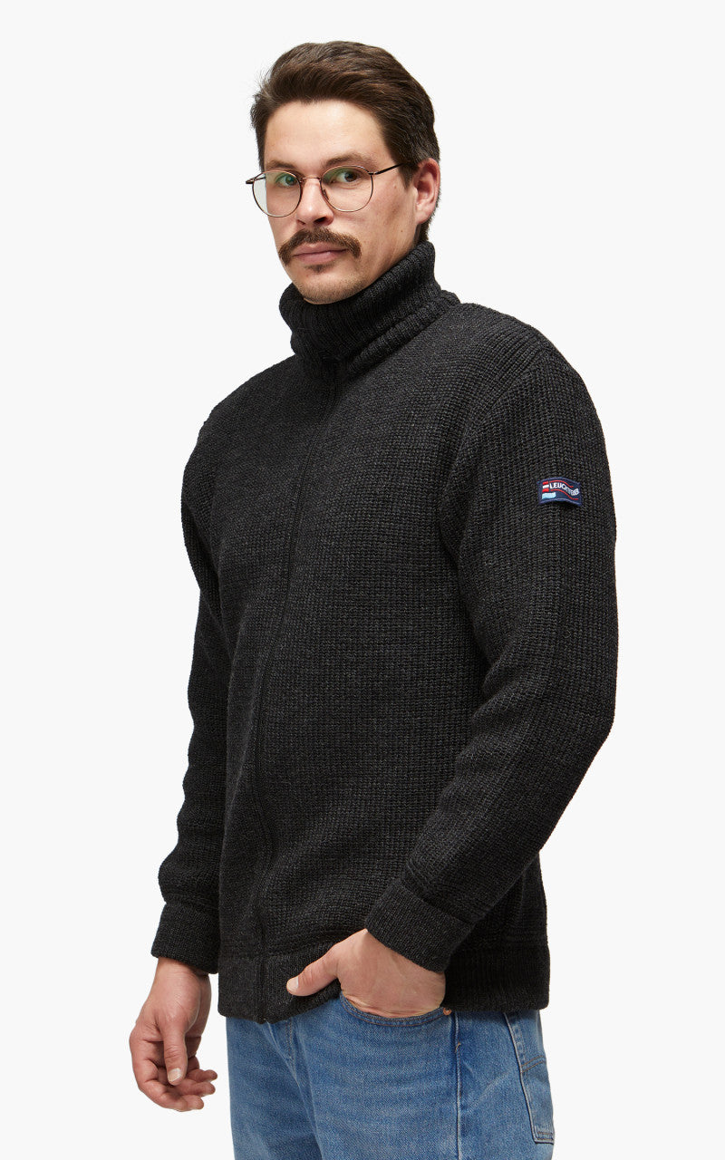 Leuchtfeuer-Strickwaren Admiral Knit Jacket Anthracite