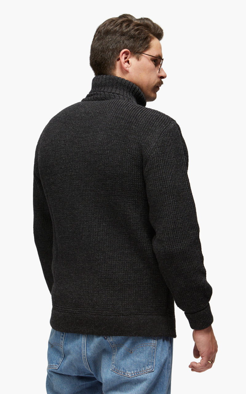 Leuchtfeuer-Strickwaren Admiral Knit Jacket Anthracite