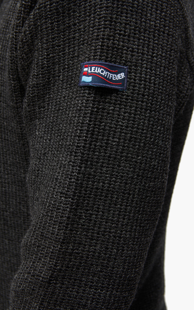 Leuchtfeuer-Strickwaren Admiral Knit Jacket Anthracite