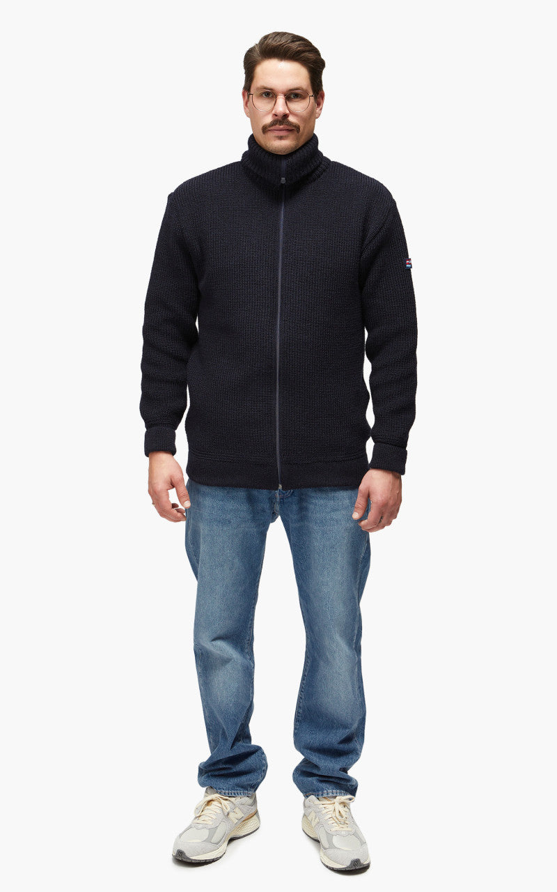 Leuchtfeuer-Strickwaren Admiral Knit Jacket Navy